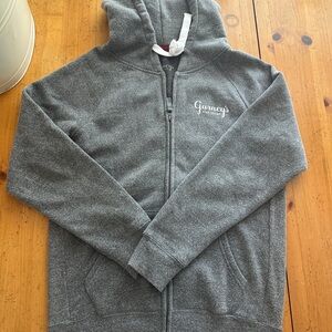 Women's Charcoal Zip-Up Hoodie